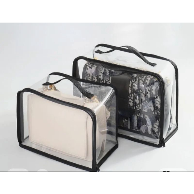 Tas tote bag PVC Mika Transparan