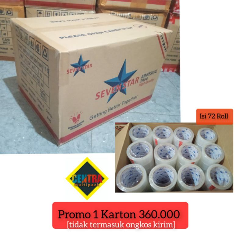 

1 KARDUS LAKBAN 90 YARD MURAH PROMO