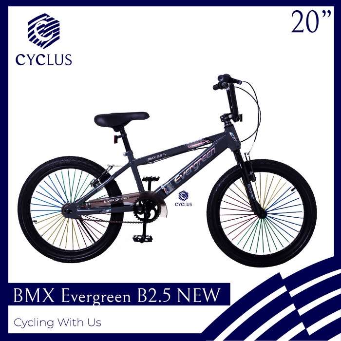 Terlaris Sepeda Bmx Evergreen B1 20 Inch - Kurir Instan
