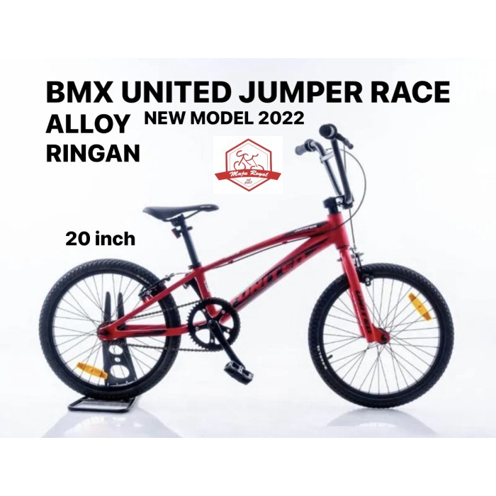 Terlaris Sepeda Anak Bmx United Jumper Race 20 Inch Remaja Alloy New 2022