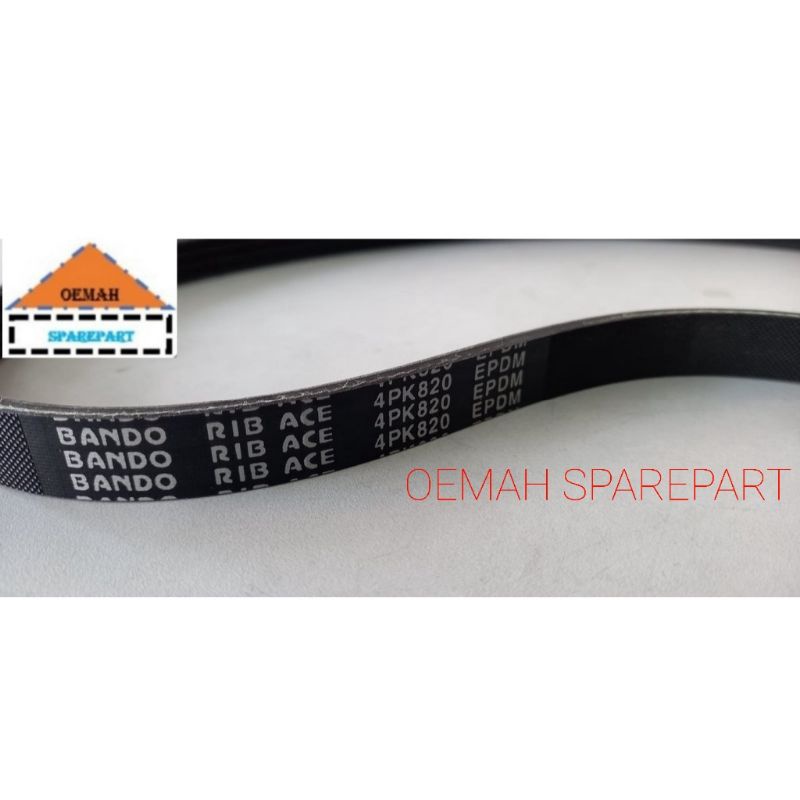 FAN BELT FANBELT BANDO 4PK820 HONDA GENIO FERIO - CITY Z - CRV GEN 1