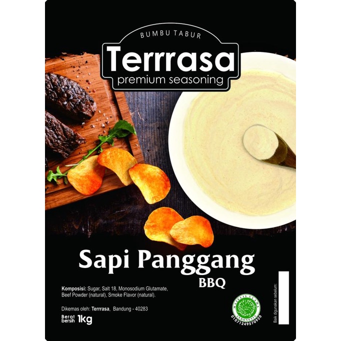 

Ready stock] Bumbu Tabur Rasa Sapi Panggang/BBQ TERRASA (1kg)