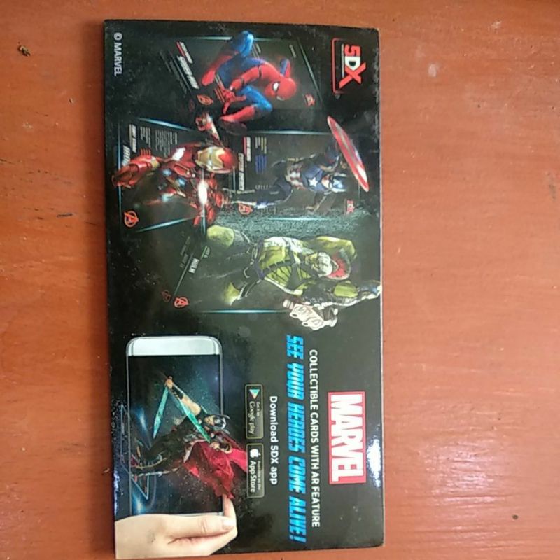 Kartu Rare Marvel 5DX