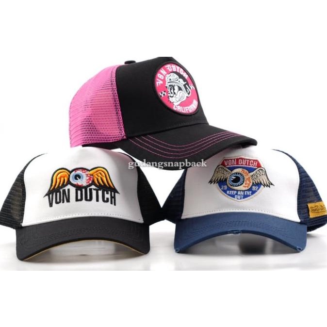 Topi Snapback Original Import Von Dutch Baseball Cap ---READY---