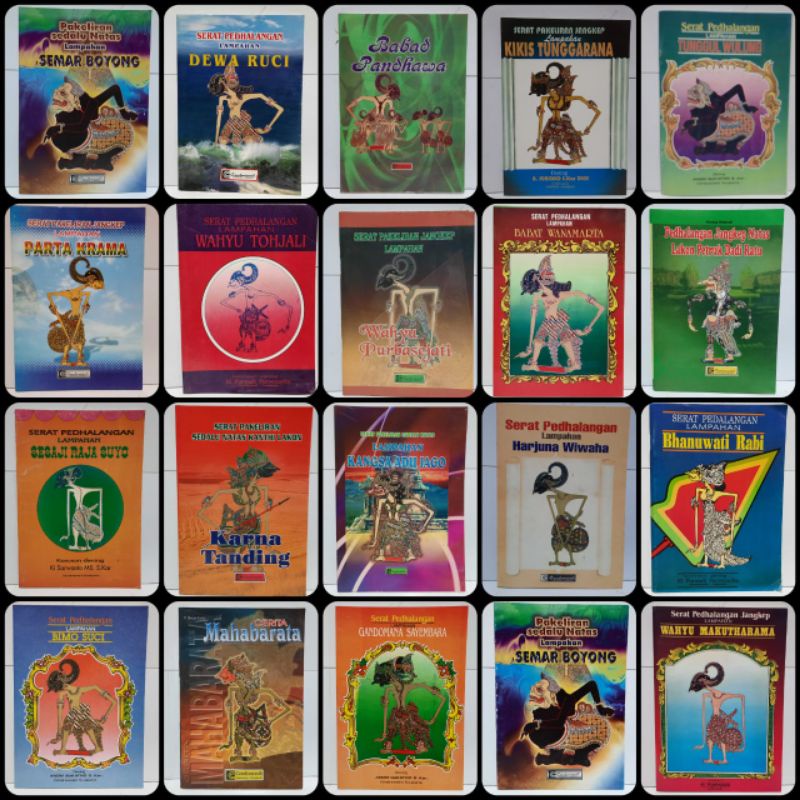 Aneka Buku Lakon Wayang - Cendrawasih