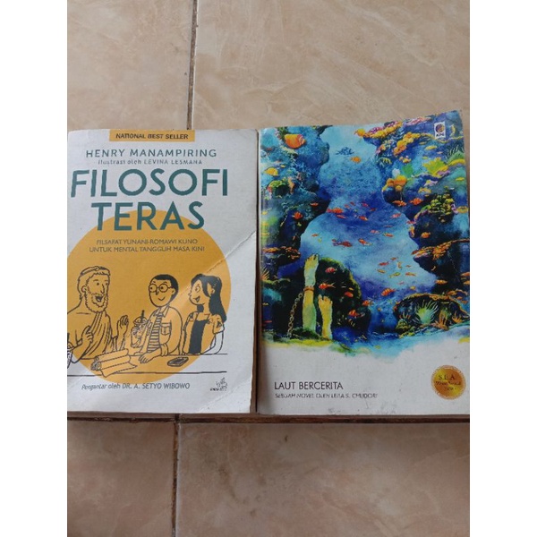 

novel filosofi teras & Laut bercerita & seni untuk bersikap bodo amat