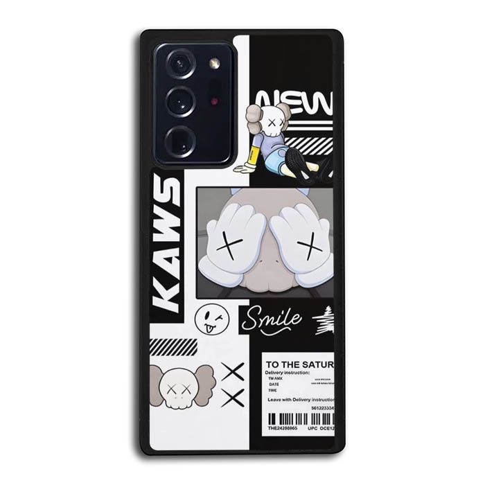 Casing Samsung Note 20 10 9 8 7 Ultra Plus FE New Kaws Dope Pattern AE0260 Case Custom B2