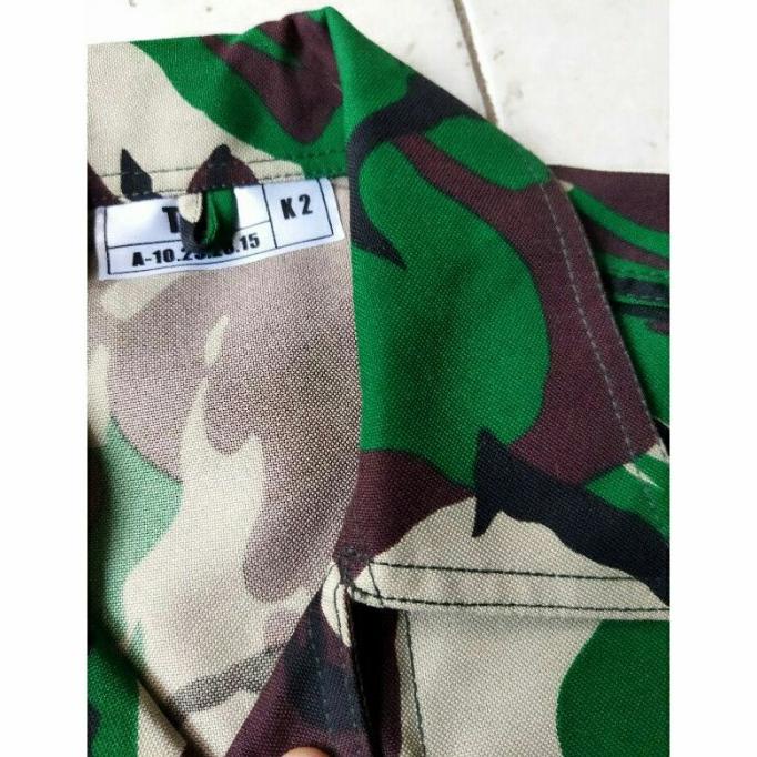 Baju PDL TNI Velbed Wool Premium