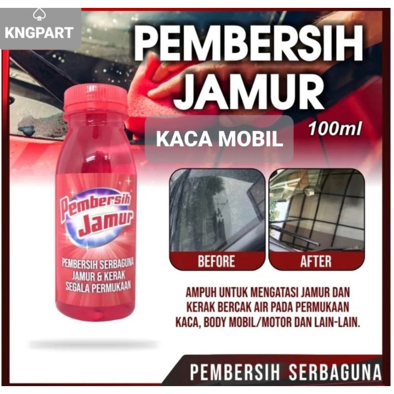 Cairan Penghilang Jamur Kaca Mobil Motor 100% Terbukti Ampuh