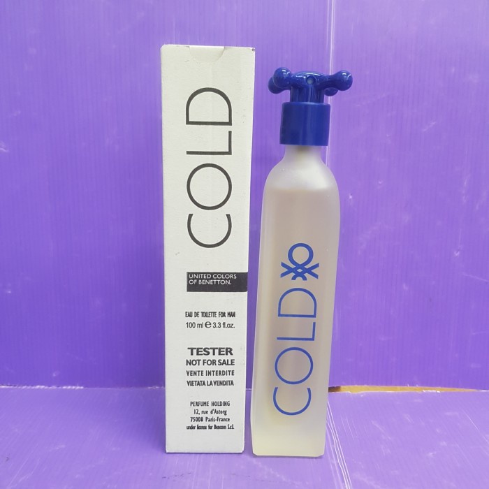 Parfum Parfum Original Tester Benetton Cold 100 ml EDT(S2Y5) Parfum Pria Tahan Lama 24 Jam Parfum Pr