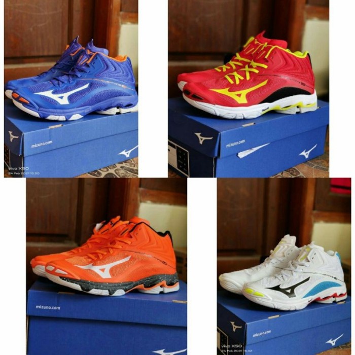 Terlaris Mizuno Wlz 6 Mid Super Premium