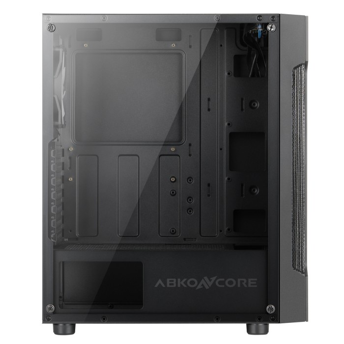 Casing Abkoncore T250 V2 with SYNC 4 FAN RGB REMOTE