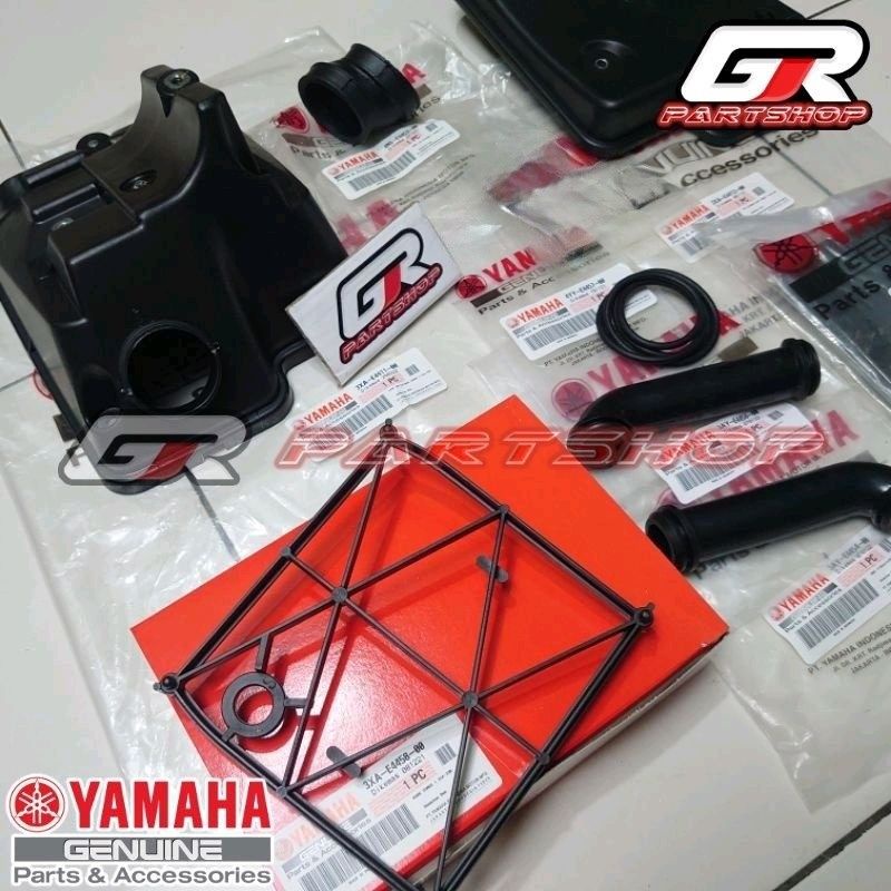 box filter udara set f1zr ori ygp original yamaha fizr fiz f1z r force one 1 bok boks rumah tabung saringan