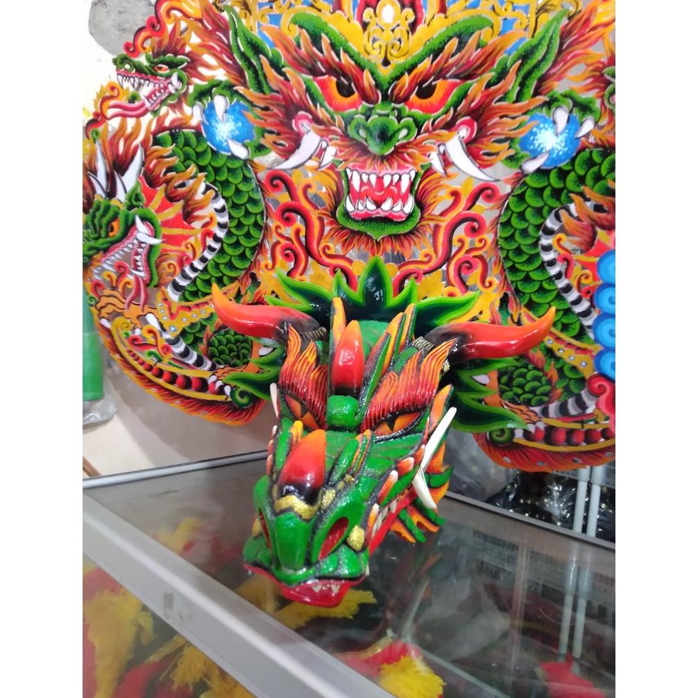 BAYAR DITEMPAT Barongan kayu anak / barongan caplok kayu / barongan anak caplok kayu murah / baronga