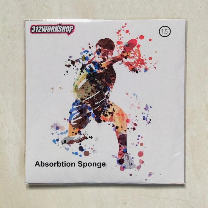 Terlaris  Sponge Spon Karet - Tenis Meja, Pingpong, Bintik, Tipis, Pelan, Redam