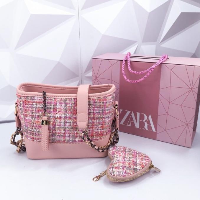 Zara Gabrielle Love bag Gift Set With Box