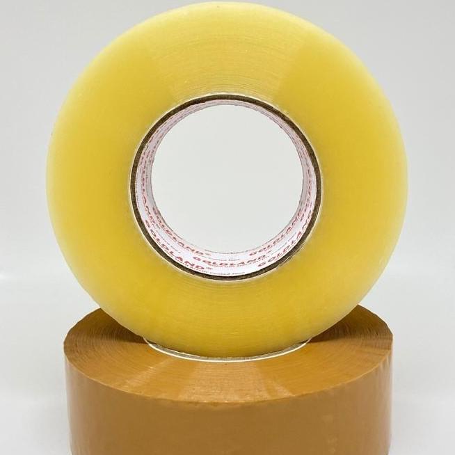 

TERMURAH (GOJEK GRAB) Lakban Bening & Coklat 45mm x 300 Meter Lakban Jumbo - J