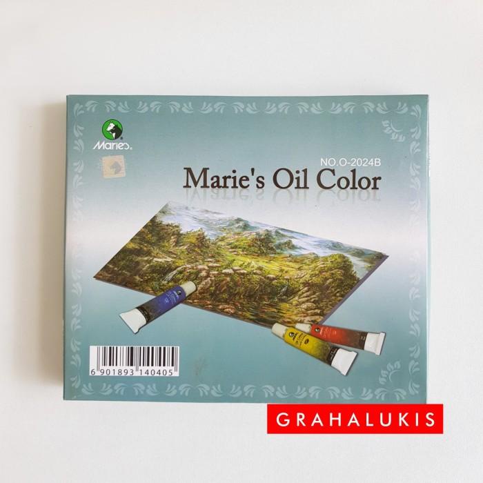 

Terlaris Cat Minyak Maries Oil Color Set 24