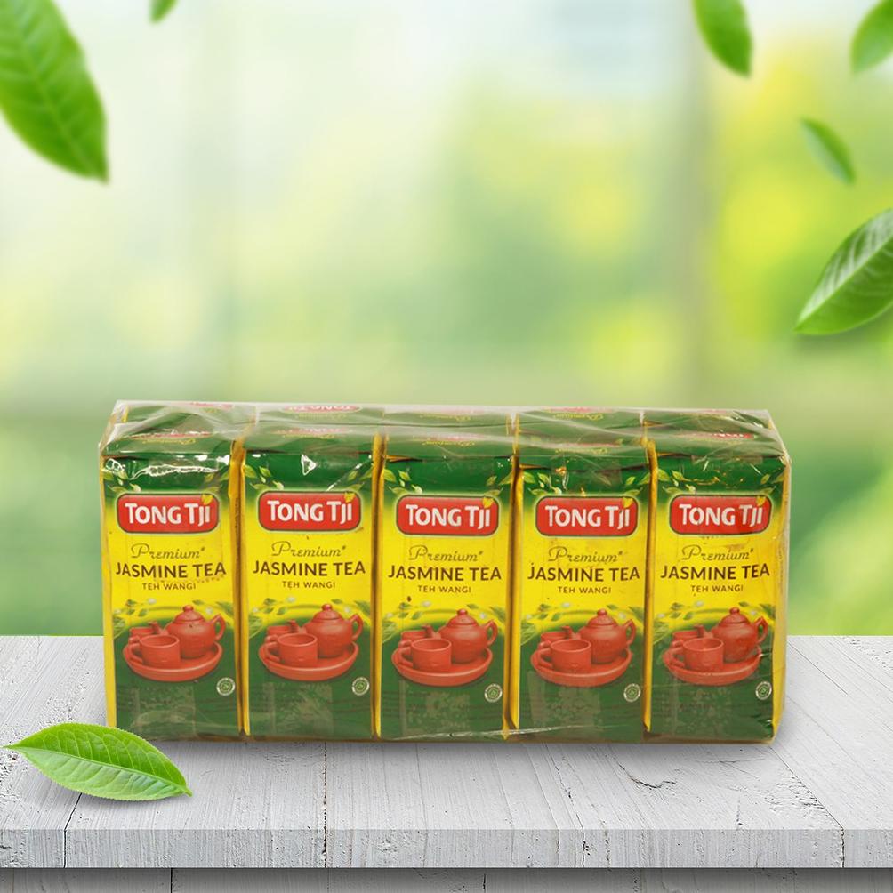 

Baru - Tong Tji Jasmine Tea ( Teh Seduh ) Per slop ( 10pack isi 50gram )