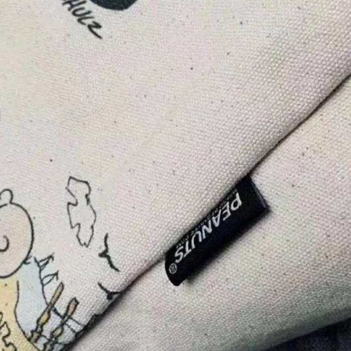 TOTE BAG ZARA SNOOPY / TOTE BAG KANVAS WANITA