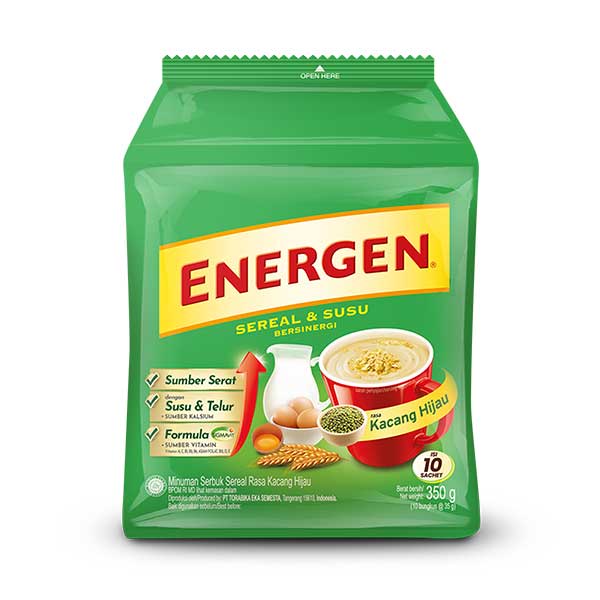 

ENERGEN KACANG HIJAU 10 S X 30 GR