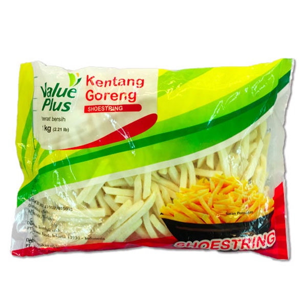 

VALUE PLUS SHOESTRING CUT 1 KG - KENTANG
