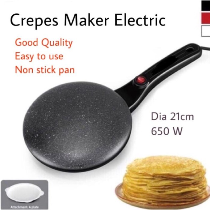Terlaris Crepes Maker Alat Pembuat Kulit Lumpia Kue Dadar Risoles Crepe