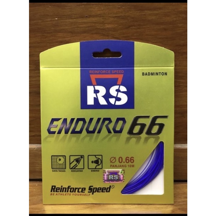 Senar Raket Badminton Rs Enduro 66 Original