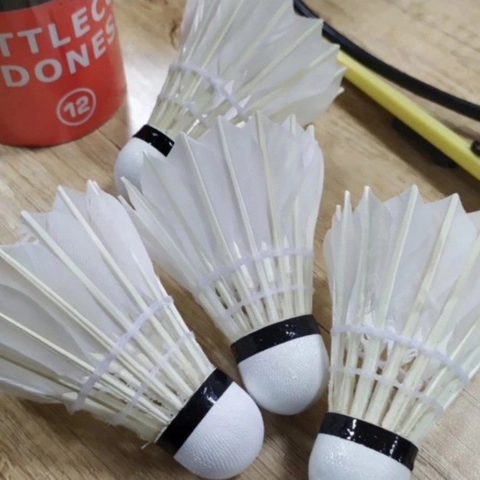Shuttlecock Bangun Baru Black Badminton Bulutangkis