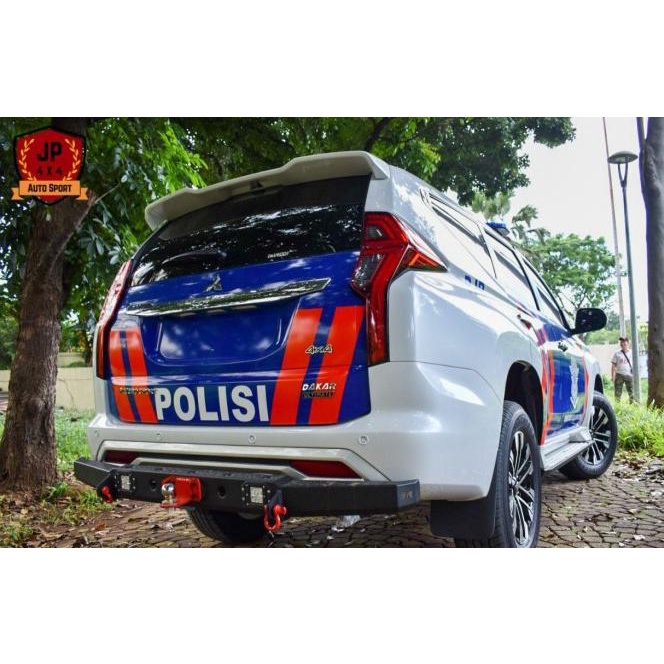 Towing Bumper Belakang Offroad Pajero Led 2021