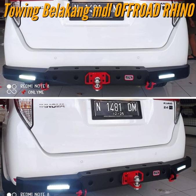 Towing Belakang Besi - Kijang Innova 2016/2021 - Mdl Offroad - Rhino