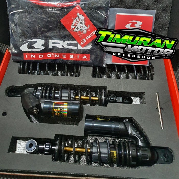 SHOCK RCB VD SERIES 335 MM BLACK RX KING - TIGER - CB - SUPRA