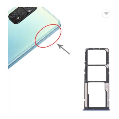 Slot Tempat Dudukan Simcard Simtray Sim Tray Card Lock Xiaomi Redmi Note 11 / Redmi Note 11s