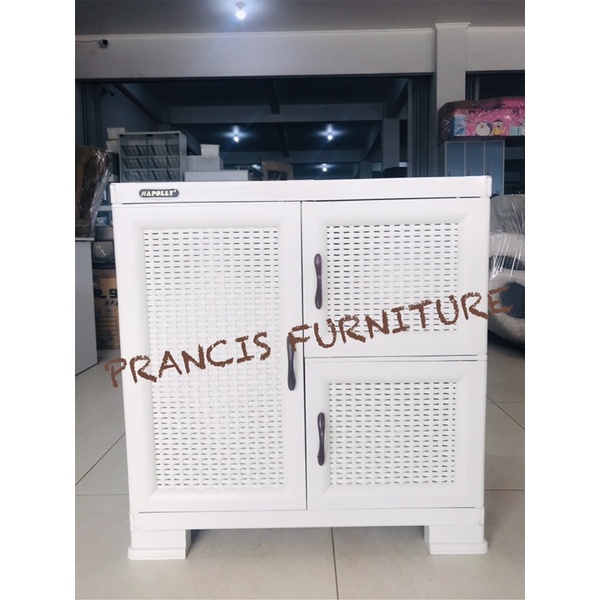 LEMARI PLASTIK NAPOLLY LEMARI PAKAIAN KECIL NAPOLLY LEMARI CABINET MINIMALIS