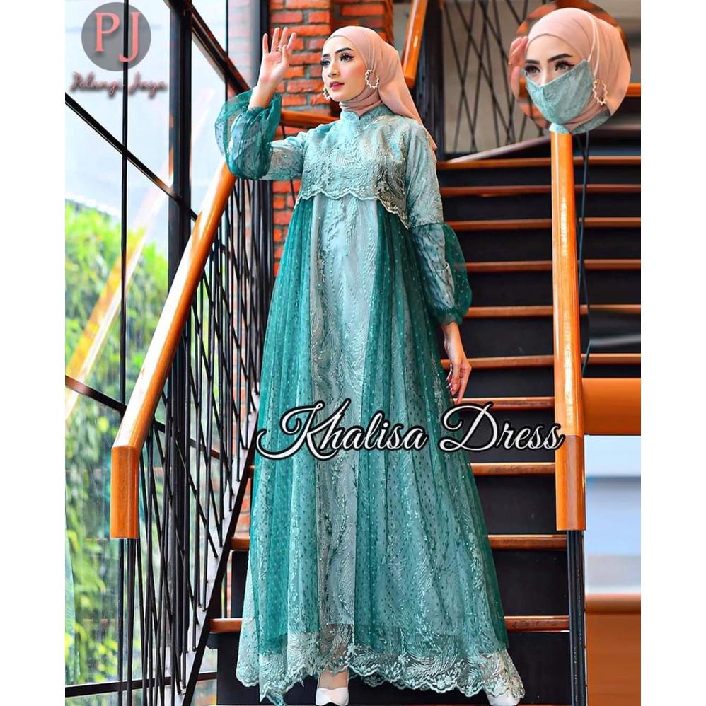 GAMIS TILE KHALISA/ GAMIS/ GAMIS PESTA/ GAMIS TILE/ DRESS KONDANGAN/ BAJU KONDANGAN/ BAJU PESTA