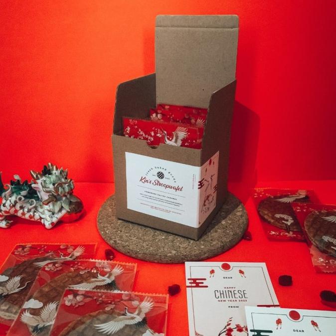 

CNY Hampers by Kin's Stroopwafel 1 box 10 pcs