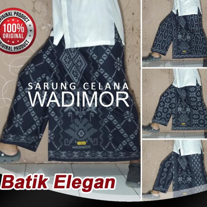 Sarung Celana Batik Wadimor, Full Motif Batik Bali, ORIGINAL