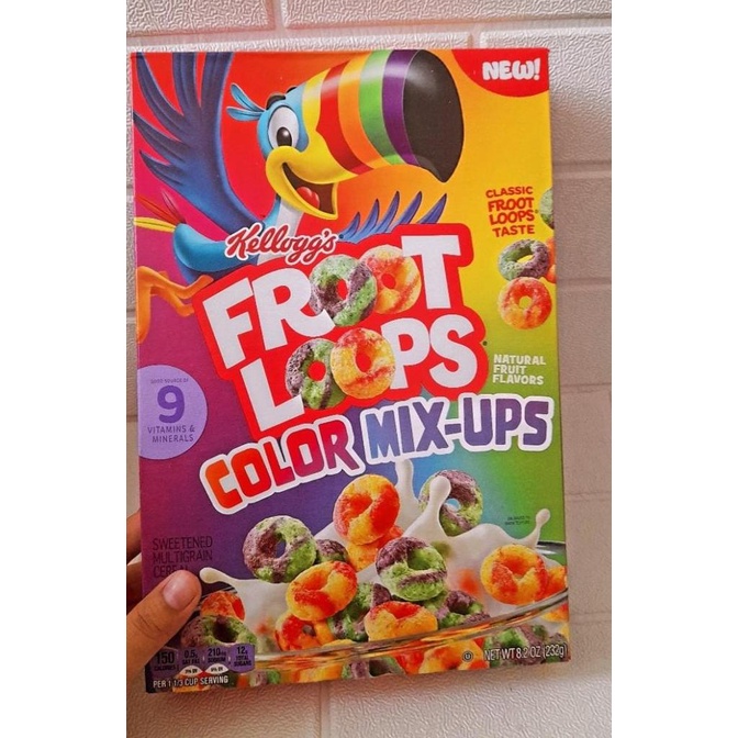 

Kelloggs Cereal Froot Loops Color Mix Ups 8.2 Oz