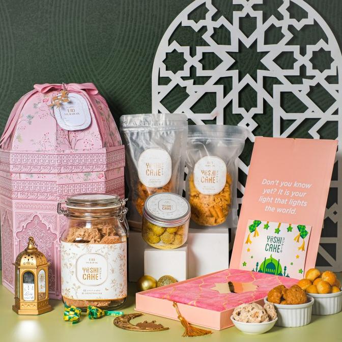 

[PREMIUM] Hampers Kue Lebaran Spesial, Idul Fitri Gift Box - Segi 8