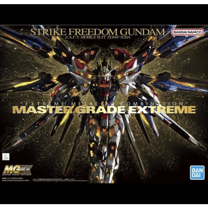 Terlaris Mgex Strike Freedom Gundam Bandai