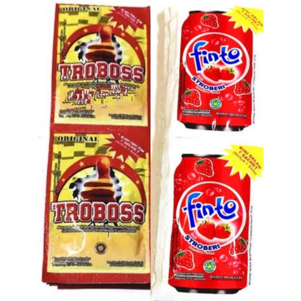 

Minuman Serbuk Troboss / Finto ( 1 Renceng isi 10 Pcs )