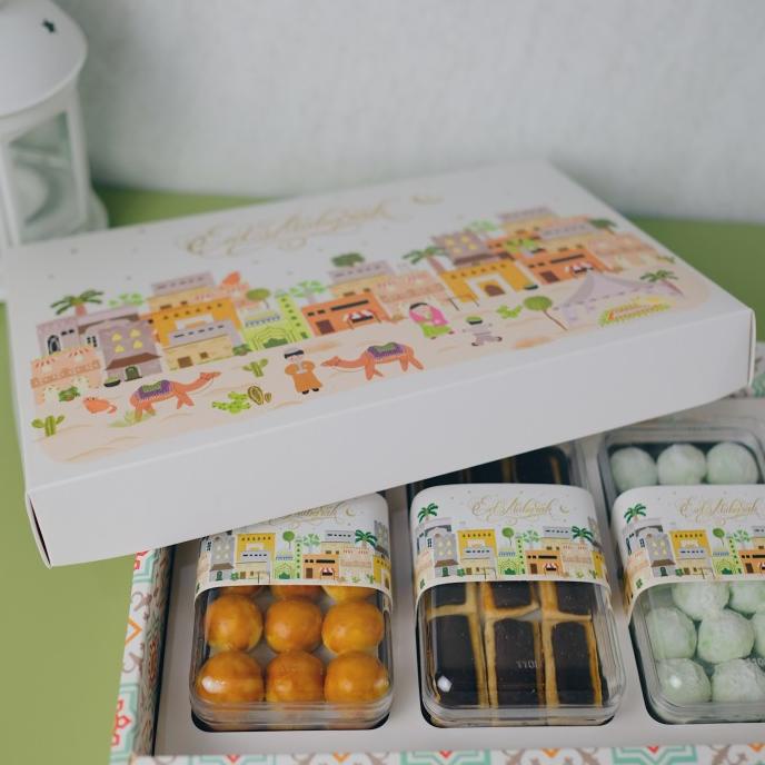 

Hampers Lebaran Parcel Idul Fitri Kue Kering Eid Cookies Hamper 2