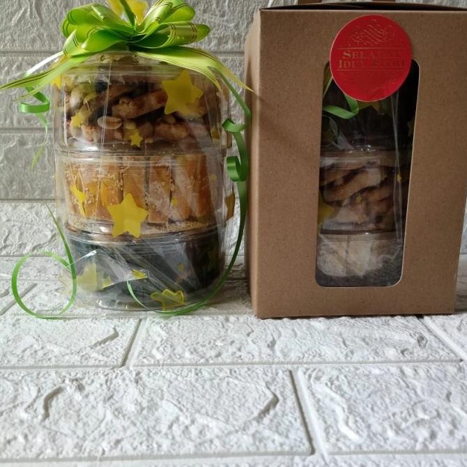 

HAMPERS KUE KERING / PAKET KUE LEBARAN ISI 3 TOPLES 350gr