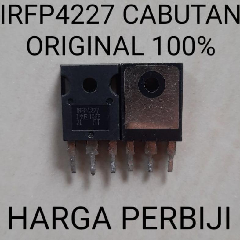 (BAYAR DITEMPAT) MOSFET FET IRFP4227 CABUTAN IRFP 4227 TO-247 ORIGINAL 100% 