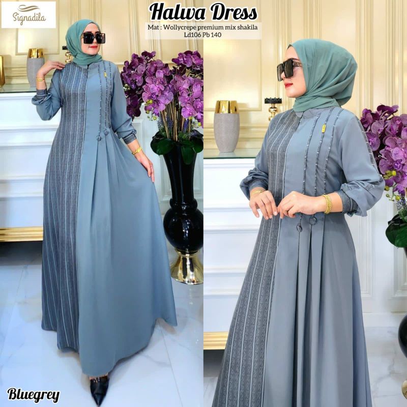 Halwa dress by signadila