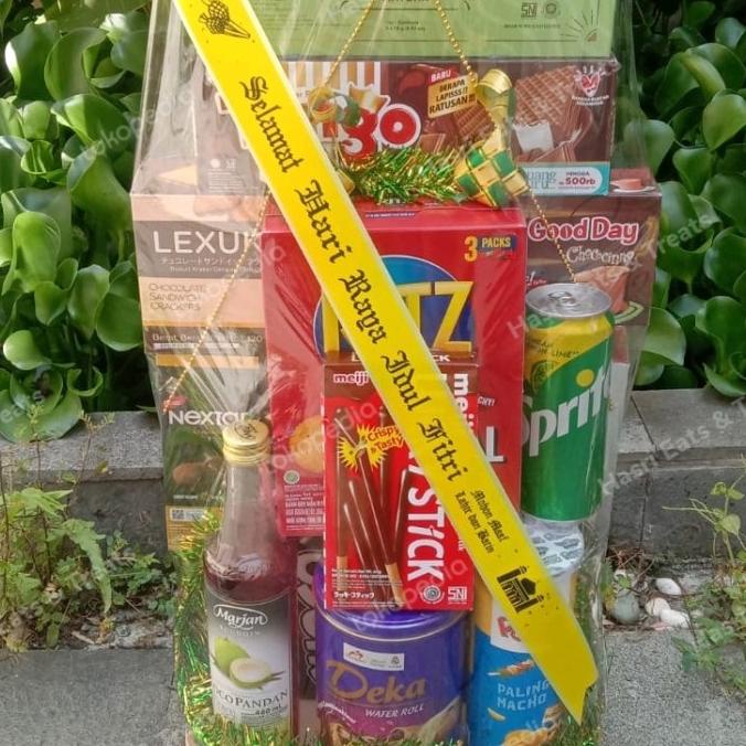 

Promo parsel lebaran makanan snack idul fitri ramadhan jajan keranjang READY