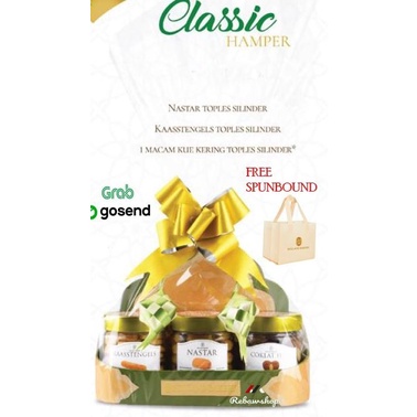 

Promo PREMIUM HAMPERS KUE PAKET PARCEL LEBARAN Nastar by Holland Bakery SIAP