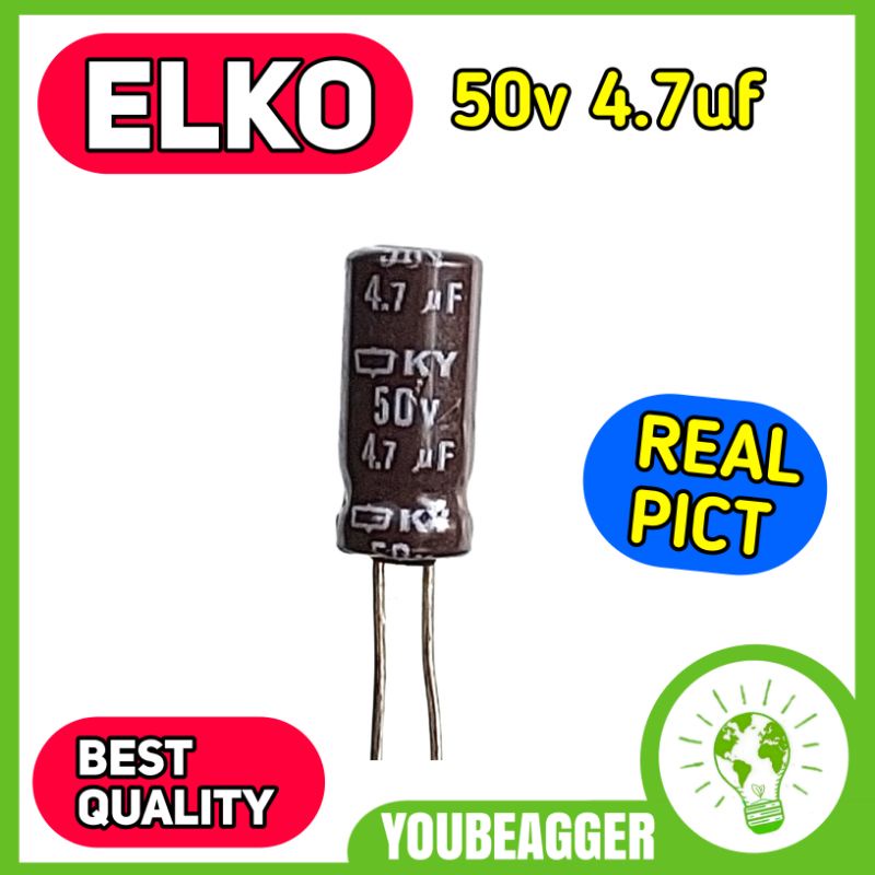 Elko 50v 4.7uf