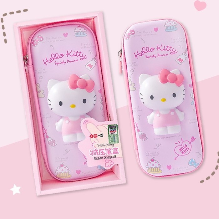 

Discount Tempat pensil squishy sanrio cinnamoroll, my melody, keroppi, pompurin /ALAT TULIS