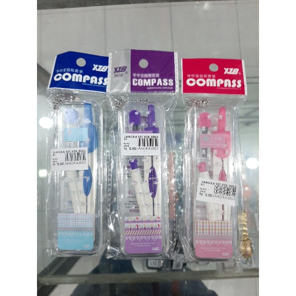 

Alat Tulis Jangka Set / Jangka Murah / Jangka set isi